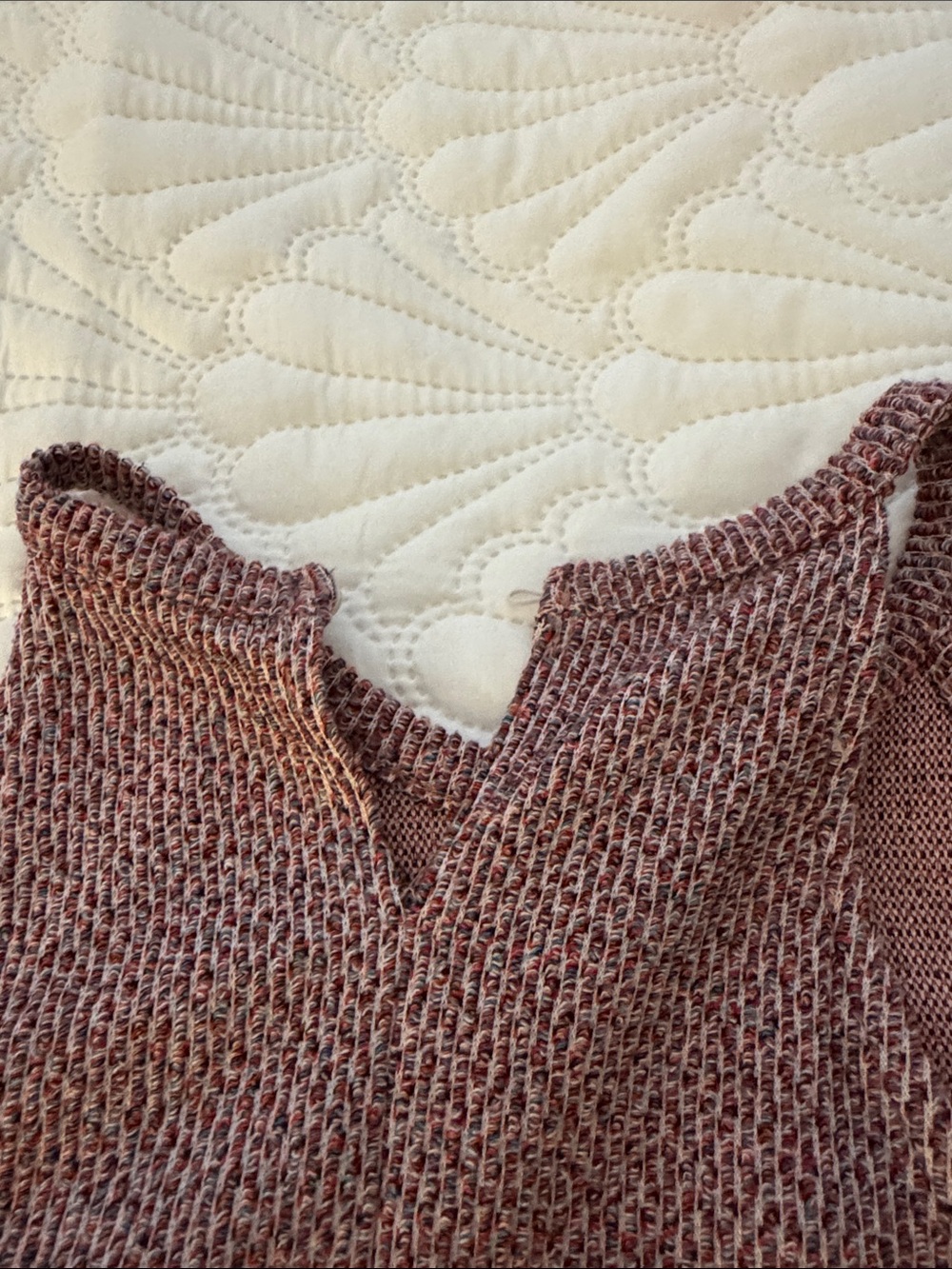 Zara Trafaluc Multicolor Knit Sleeveless Top with Fringe Hem - Picture 6 of 6